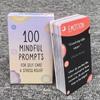 100 Świadomych Podpowiedzi do Kart Samoopieki i Redukcji Stresu Prezent Mindfulness