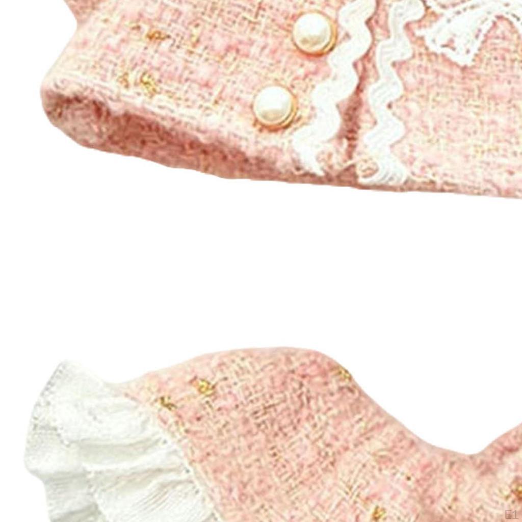 15cm or 17cm Doll Clothes Accessories with Fashion Coat Dress and Hair Accessory Costume for Party