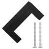 Cabinet Handles 10 Pcs Black 64 Mm Stainless Steel