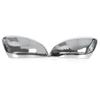 Rear View Mirror Cover Side Door Mirror Cap For 2008 14-18 Citroen C3 C4 CACTUS 18-20 16075120VG 16075122VG