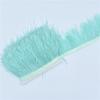 Feather1meters Real Ostrich Feather Trim Fringe White Ostrich Feathers for Clothes Ribbon Trims Feather Skirt Plumas Plume Decoration