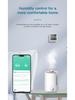 Tuya WiFi Temperature & Humidity Detector: Smart Indoor Zigbee Thermohygrometer.