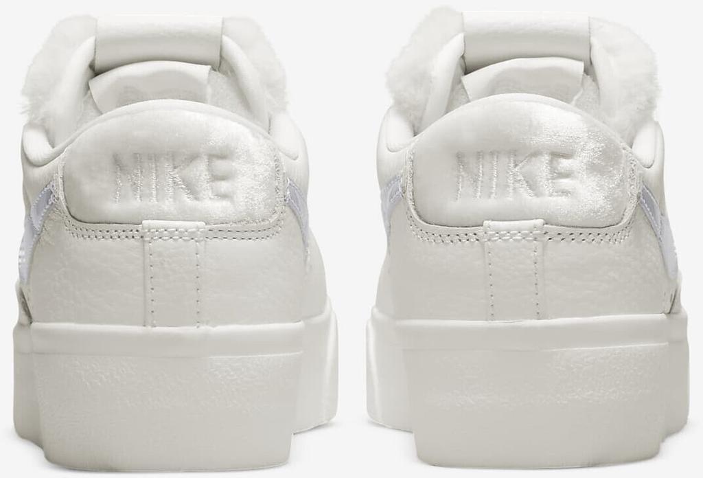 Sneakers Nike Blazer Low Platform Women Sail/metalic Silver