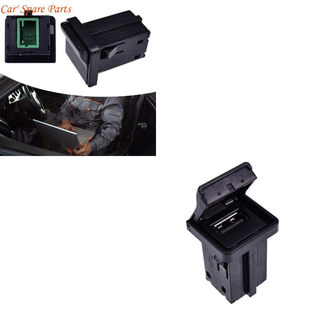 

Y4UA 3.5mm Plug Stereo Car Radio Adapter 284H3-1FA0B USB Reader Input Adapter Connection Stereo Interfaces CN