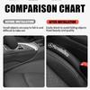 2PCS Car Seat Gap Filler Soft Padding Leather Leak Pad Plug Spacer For Mercedes Benz AMG E C M R S Class W176 W204 W212 GLC CLA