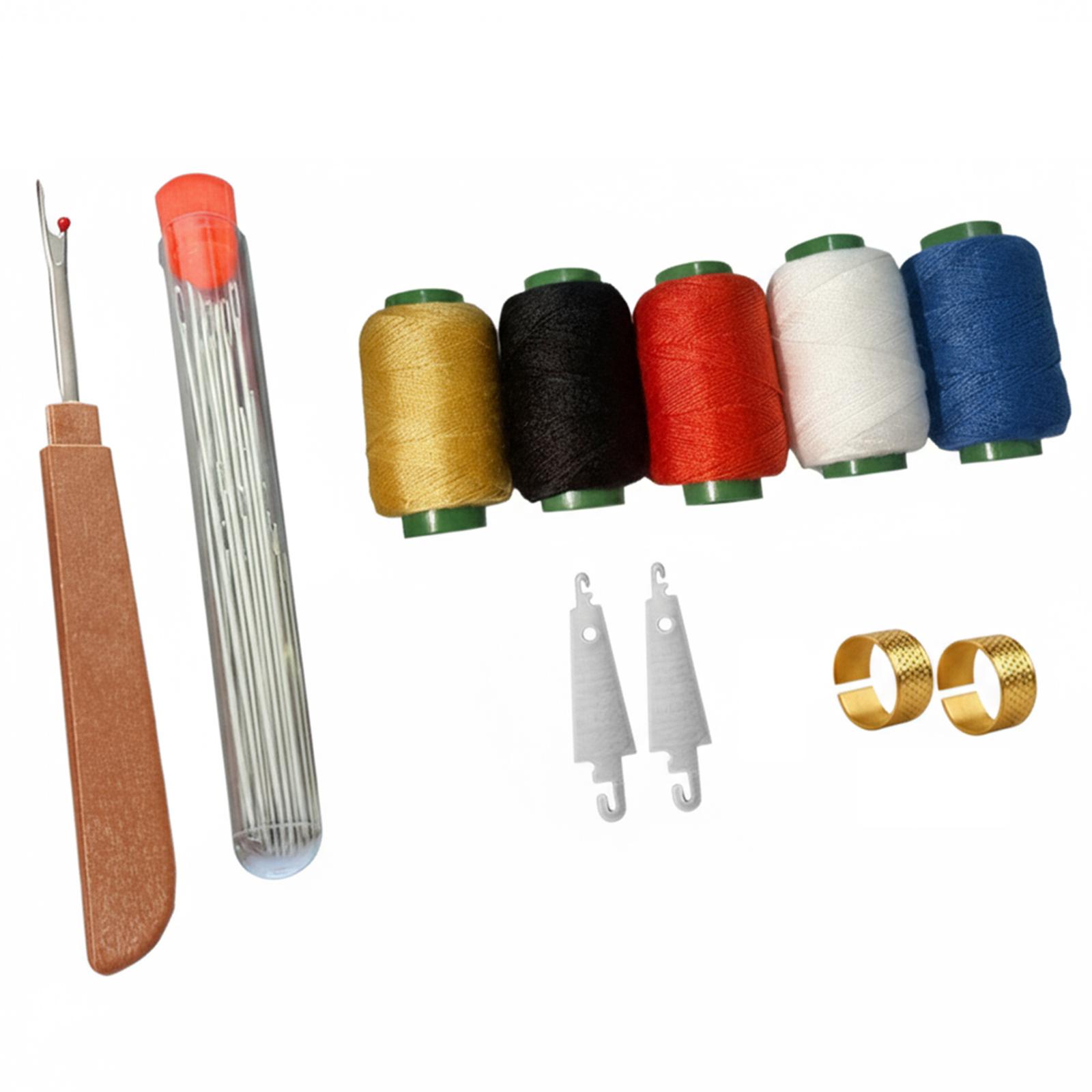 

34/36Pcs Big Eye Steel Sewing Needles Kit Sewing Kit Needles Thread Hand Repair Tools for Beginners Professional DIY Lovers