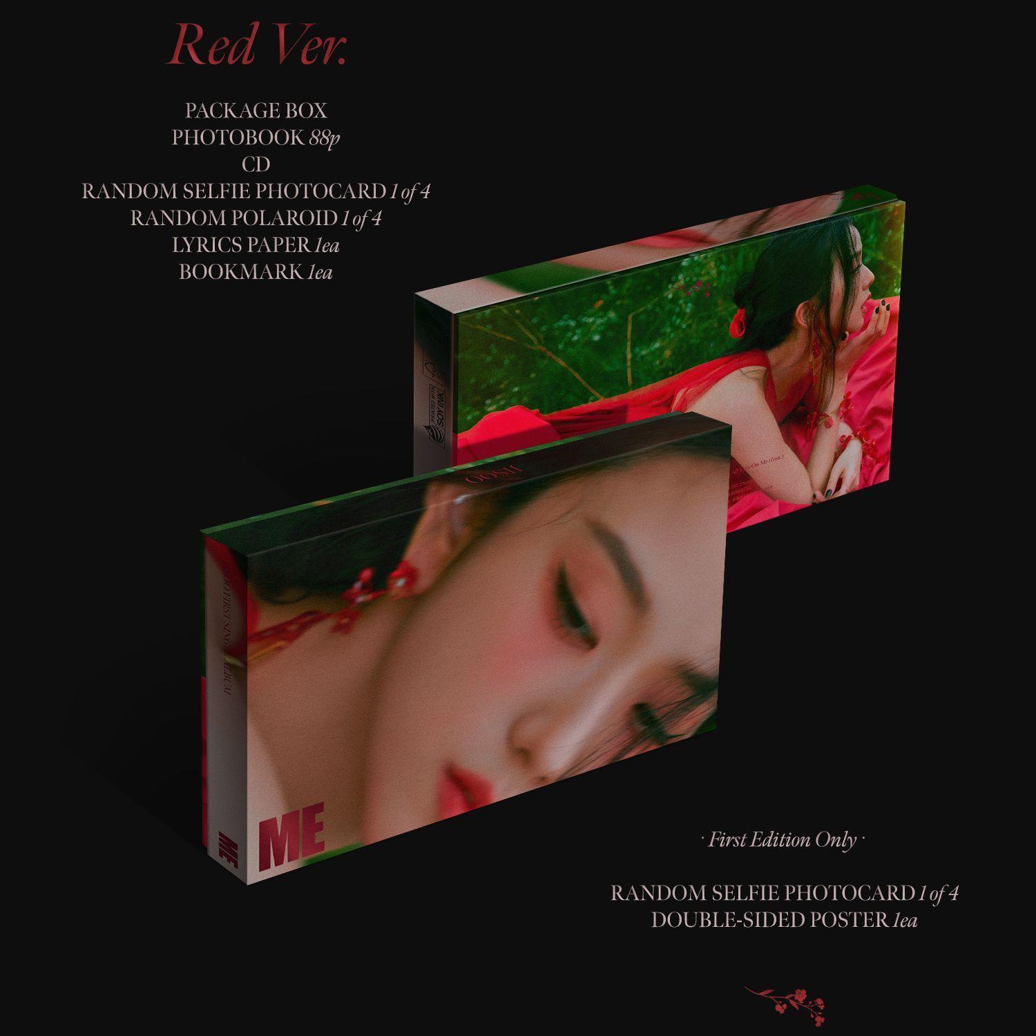 

Альбом BLACK PINK Джису, 1-й сингл, Album ME (Красный Вер)