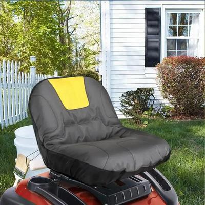 Universal Weatherproof Lawn Mower Seatcover Dustproof Non Slip Seat Cover Waterproof Anti Scratch Tractor Cushion Cover