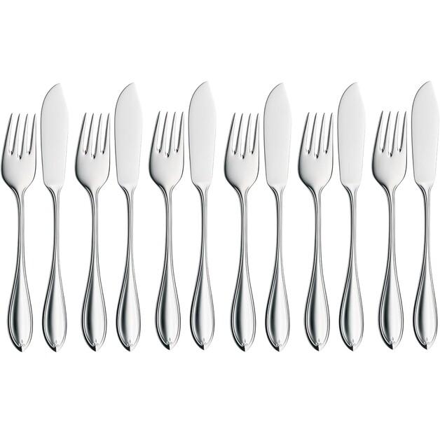 

Набор столовых приборов для рыбы WMF Premiere, 12 предметов (11.1935.6346)