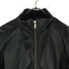 UNIVERSAL FREAKS Long sleeve leather jacket M black Men's Used