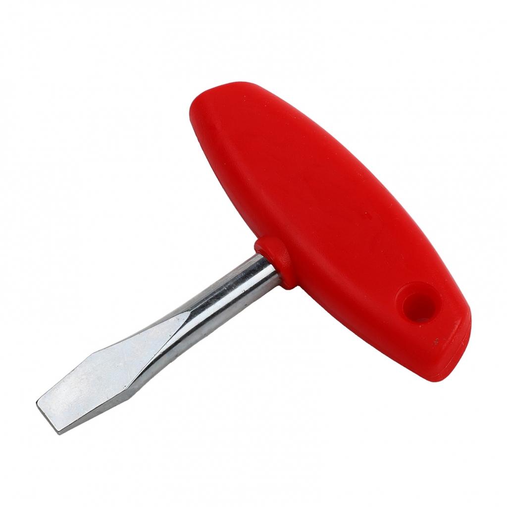 Robust Steel T Handle Screwdriver for Tight Spaces Repairing