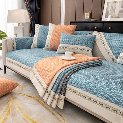 Chenille Sofa Cushion Four Seasons Universal Anti-Slip Cover Cloth Light Luxury Leather Sofa Cover