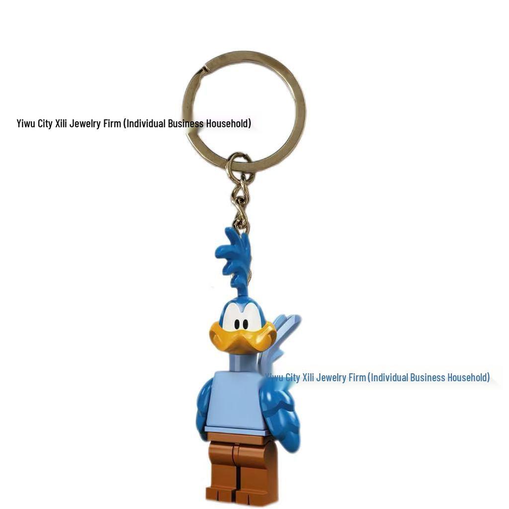 Klíčenka s přívěskem - Batman & Králík Bugs Bunny - Ozdoba na tašku pro páry