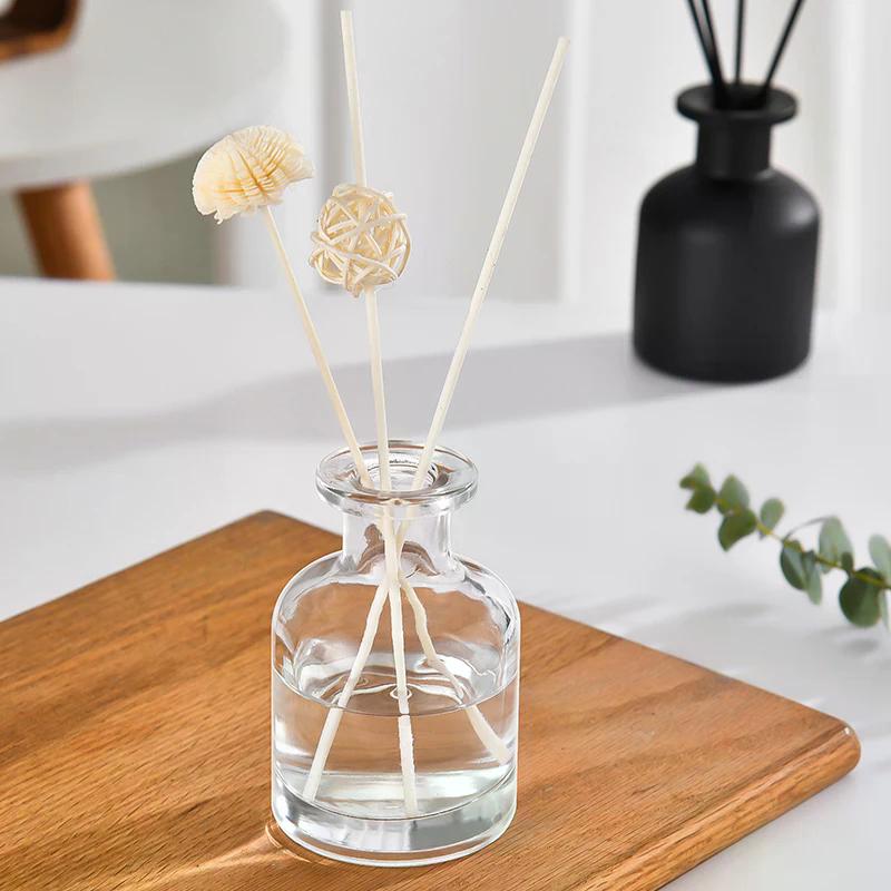 1 Stück 50 ml Flasche für Raumduft-Diffusor Partygeschenke Glasbehälter Reed-Diffusor Flasche für ätherische Öle Diffusor-Stäbchen