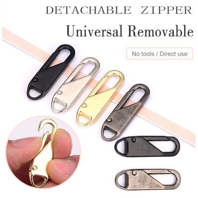 Testa con cerniera rimovibile con linguetta estraibile Testa universale con chiusura con cerniera in metallo