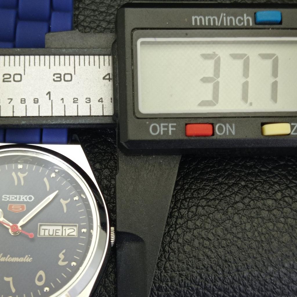 REFURBISHED SEIKO 5 AUTOMATIC 6309A VINTAGE JAPAN MENS BLUE DIAL WATCH a441363-5 Sk-a441363