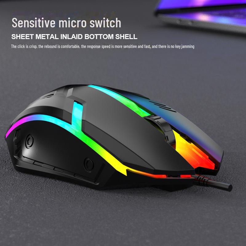 Limei S1 Weighted e-Sports Wired USB Gaming Mouse