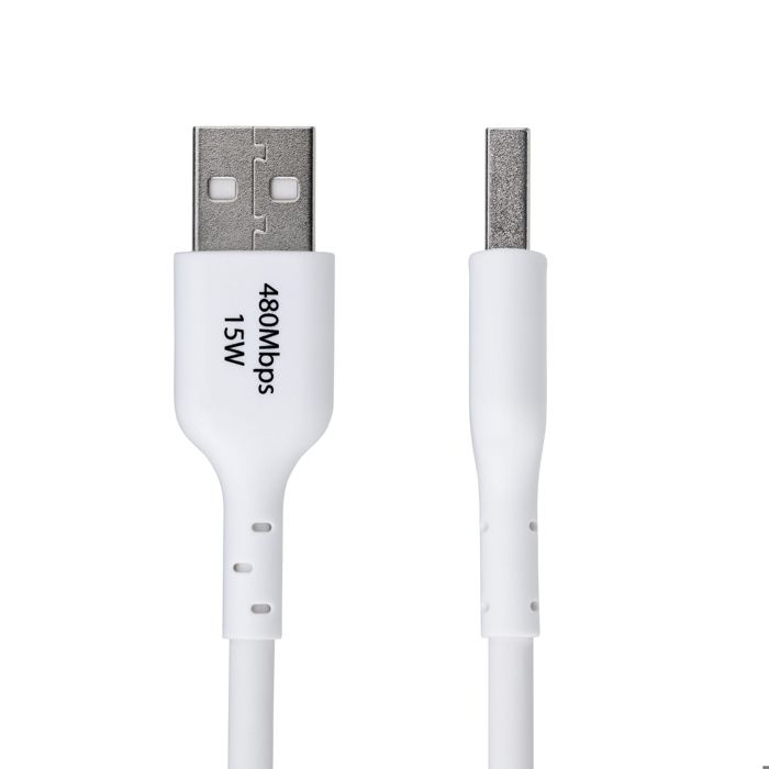 Câble USB - STARTECH - USB-A à USB-C - 3 m - Charge rapide 3A - Blanc