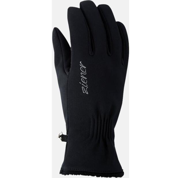 Велосипедные перчатки Ziener Ibrana Touch Lady (черные)