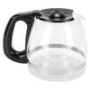 Glass Coffee Pot Easy to Clean Heat Cold Proof Coffee Maker Replacement   with Handle