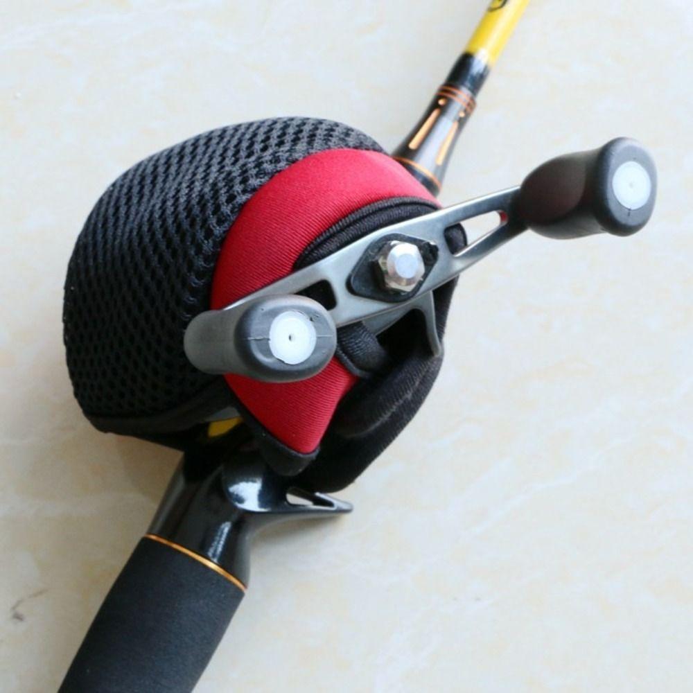 Elastic Material Lure Protective Cover Water Drop Shape Rod Reel Bag Outdoor Fishing