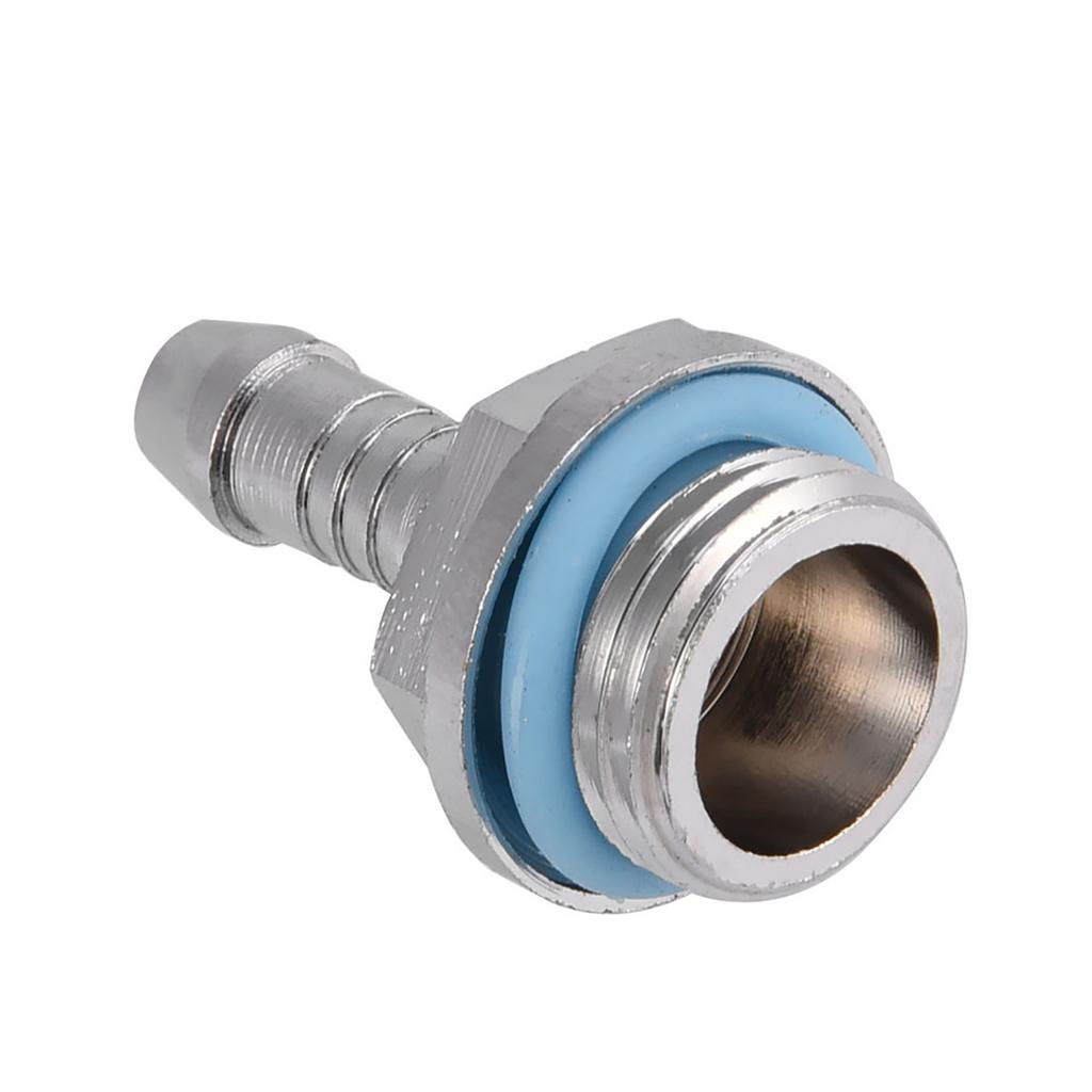 6 PCS PC Water Cooling TwoTouch Fitting G14 Thread Barb Connector for Tube 7.5mm