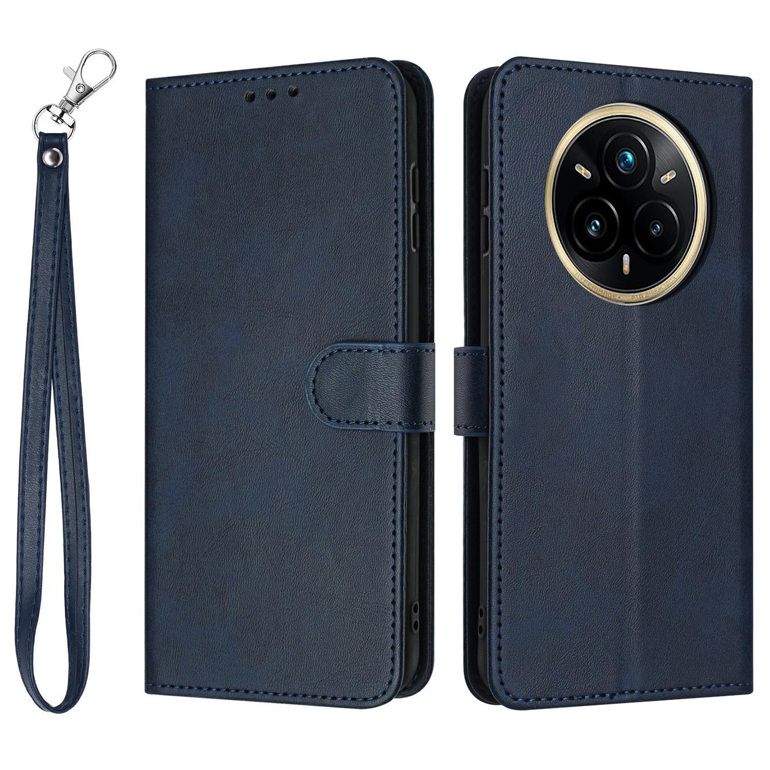 

For Realme 14 Pro 5G Case Flip Stand PU Leather Wallet Phone Cover Calf Texture E