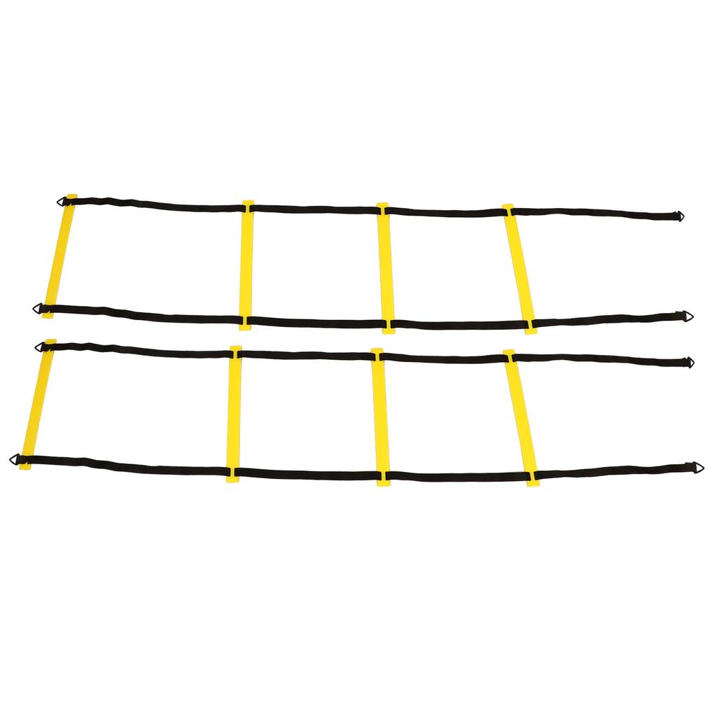 2PCS Agility Training Ladder PP and Nylon With Triangle Buckle Bag Ladder Speed Training Equipment for Soccer