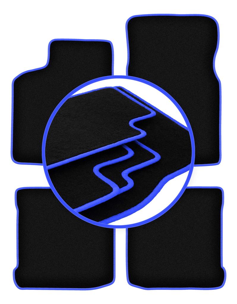 CARLUX-BLUE car mats for: Seat Ibiza II hatchback (1993-2001)