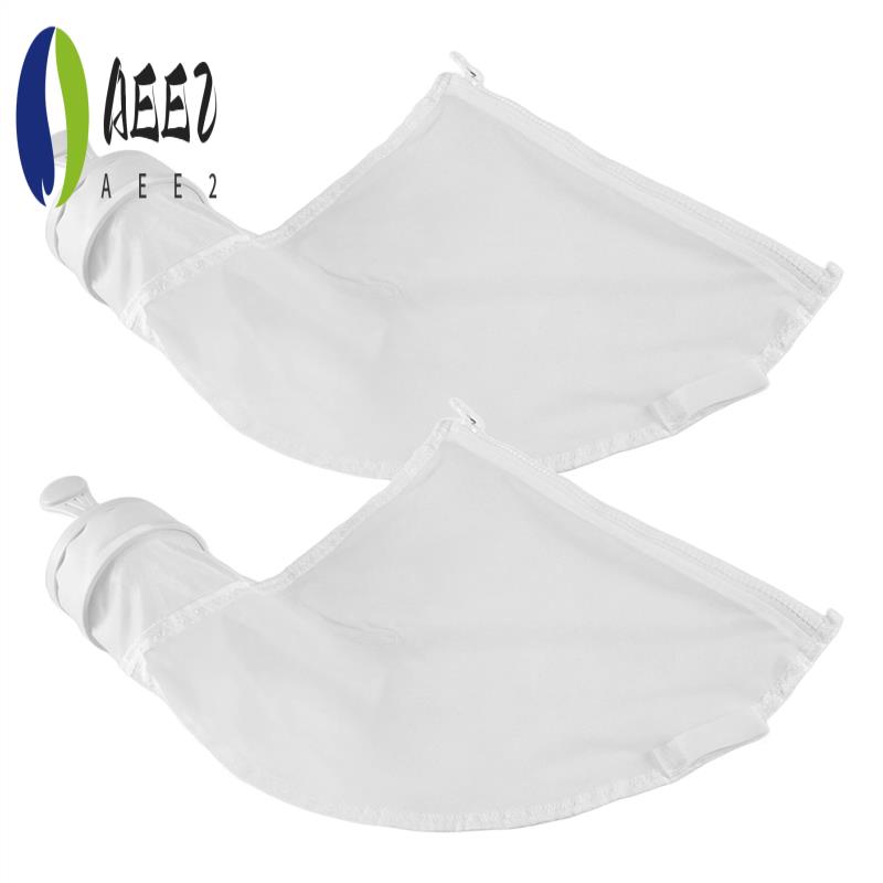 

AEE2-2Pcs Compatible Zipper Replacement Bags For Polaris 280 & 480, Heavy Duty Pool Vacuum Cleaner/Filter Parts белый