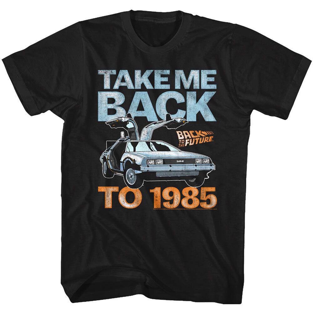 

Back To The Future Take Me Back To 1985 Black Unisex T-shirt