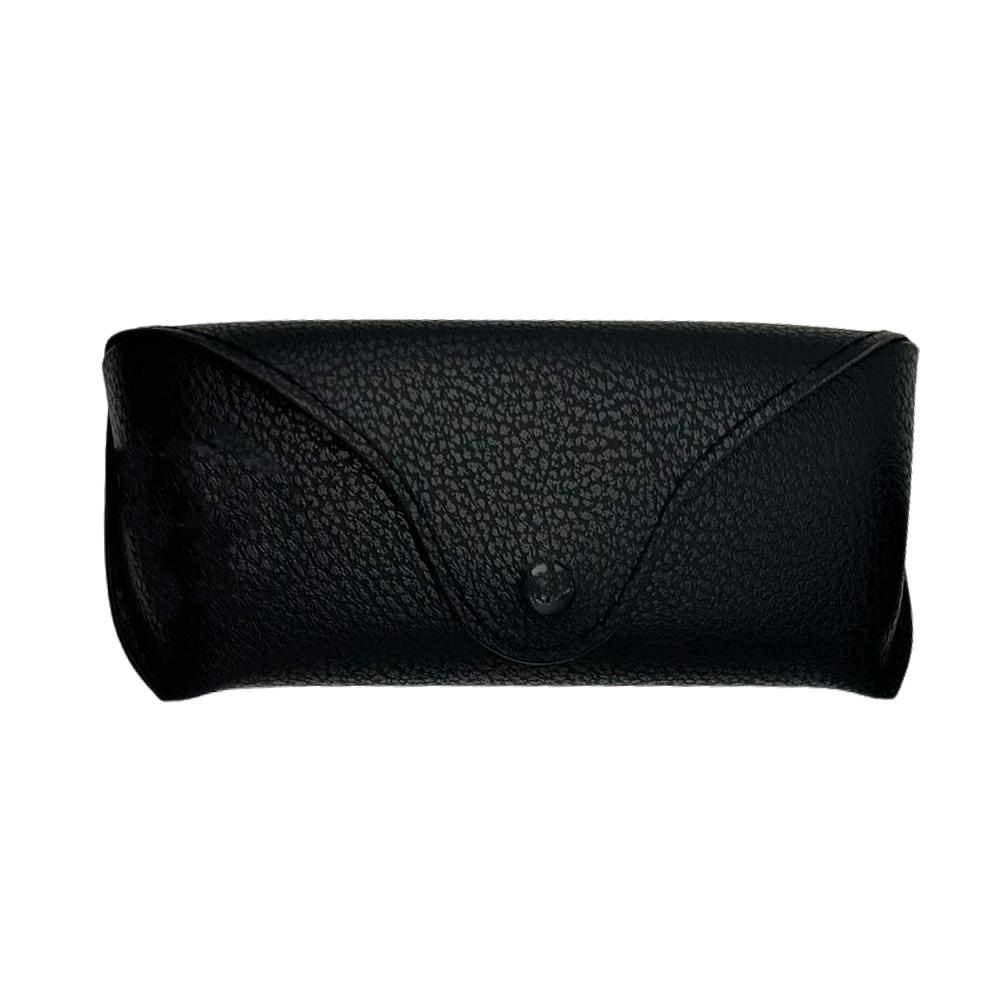 

Glasses Case Unisex Glasses Case Holder with Cleaning Cloth Glasses Protective Cover Eyewear Protector Case Eyewear Accessories чёрный