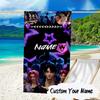 Custom Name K-Pop Idol Dreamscape Microfiber Beach Towel Super Soft & Absorbent for Bath, Beach, Travel  Bath Time Accessory, Fan Gifts