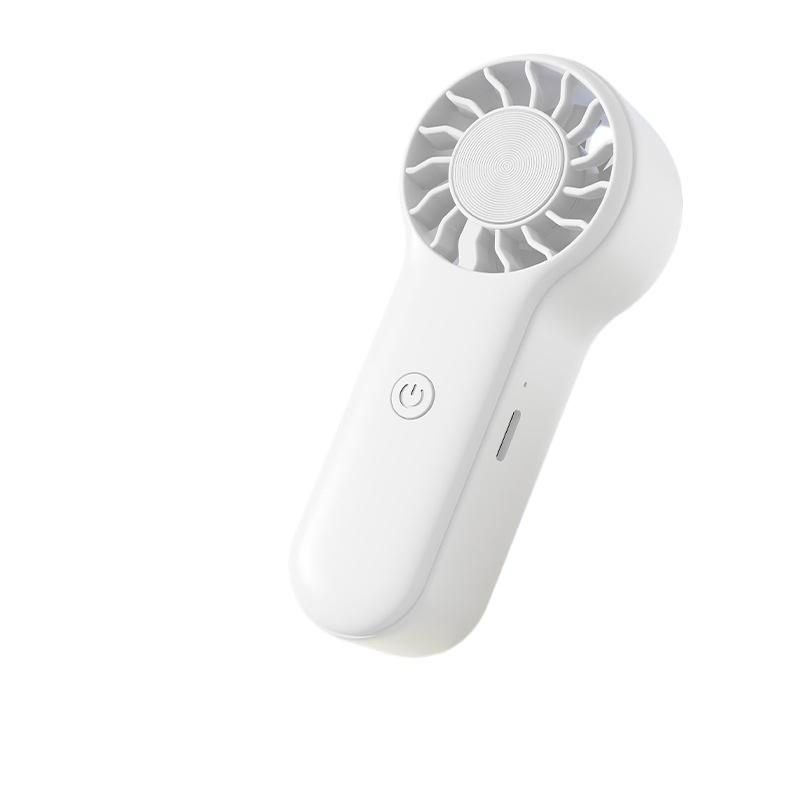 Handheld Small Fan USB Fan Silent Ultra-long Battery Life Outdoor Small Electric Fan Portable with Lanyard
