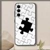 Kreatives Puzzle   Handyhülle Schwarzes Silikon Weich Für Samsung Galaxy A73,A72,A71,A70,A53,A52,A51