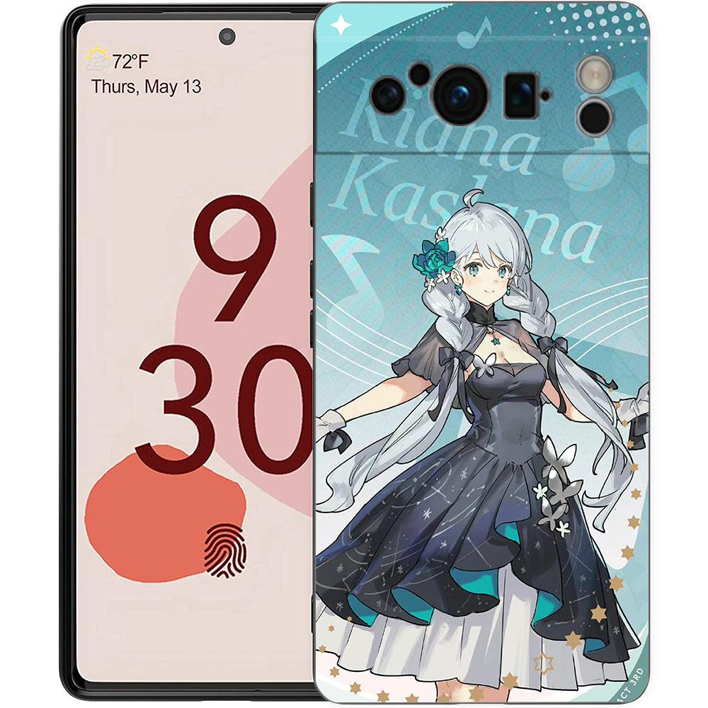 Honkai Impact 3rd Phone Case For Google Pixel 8 A 7 6 Pro 6A 5G Black Soft Shockproof Back Cover Silicone TPU Shell Coque