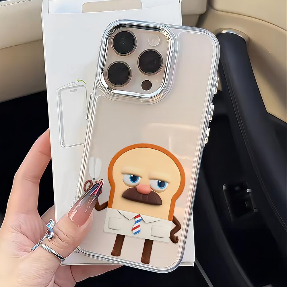 

Bread Barbershop Phone Case For iPhone 17 16e 16 15 14 13 12 11 mini Pro Max X XR XSMAX 8 7 Air Plus Transparent Soft Cover iPhone XSMax