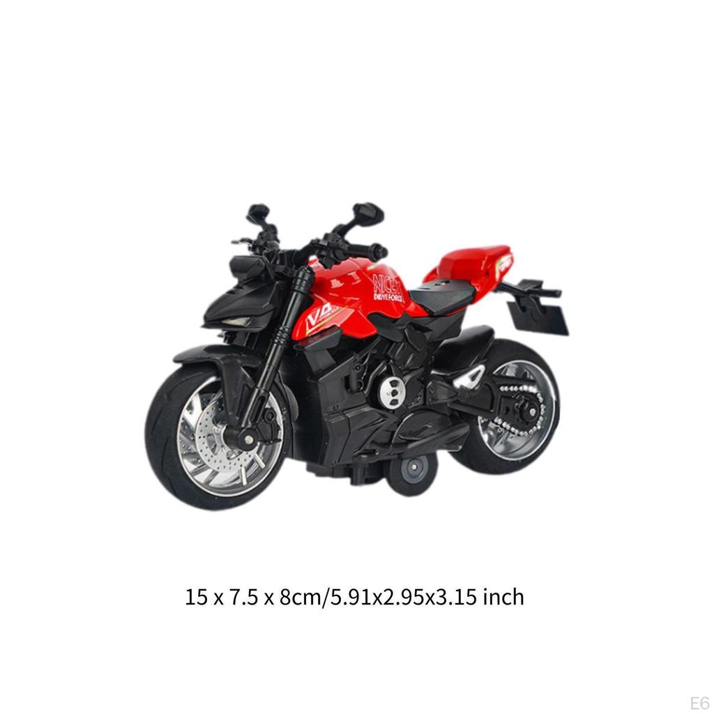 Motorcycle Model Motorbike ,Pull Back Toy ,Simulation for Sons Children