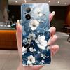For Realme C67 4G RMX3890 Case C55 RMX3710 Casing Fashion Flower Clear Soft TPU Cover For Realme C67 C 67 C 55 RealmeC67 Bumper