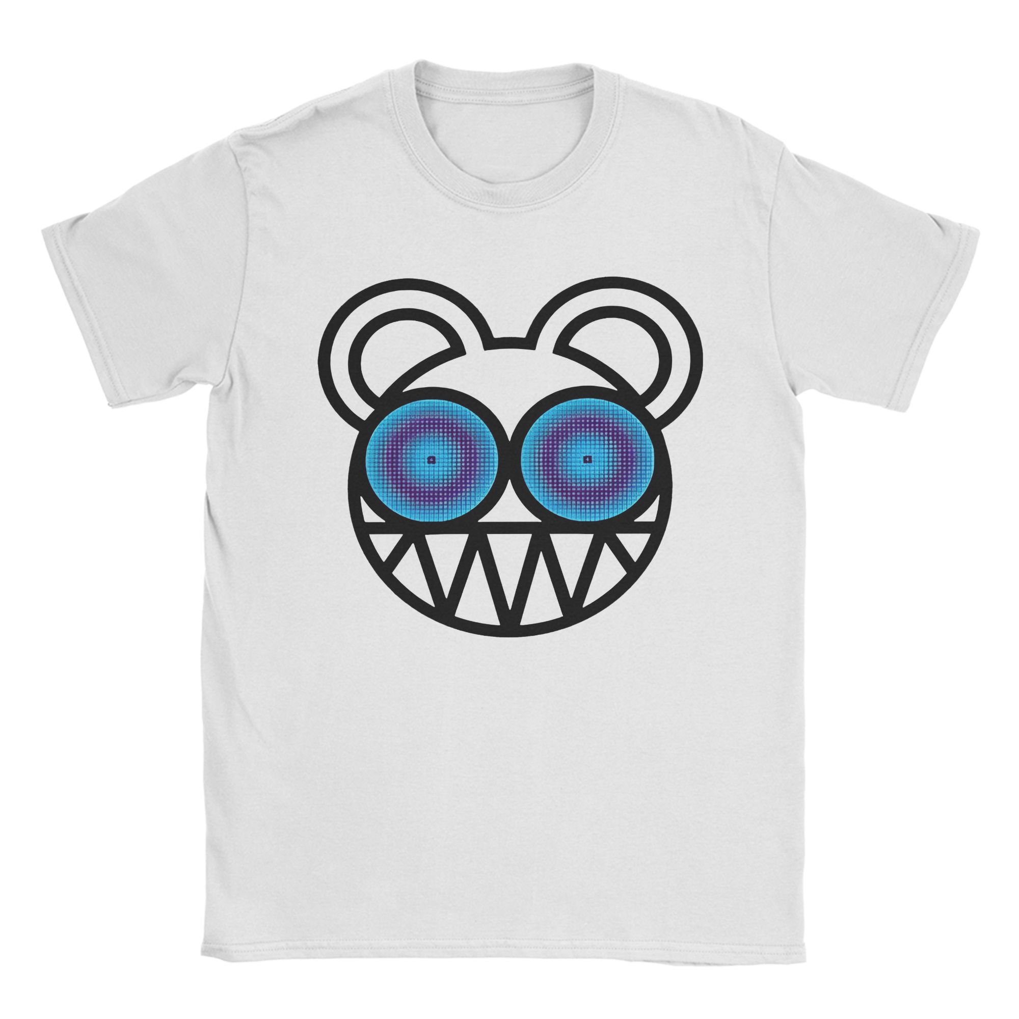 BenberFashion Rock Radiohead T-shirt 100% Katoen Casual T-shirts Ronde Hals The Bends Muziekalbum T-shirt Korte Mouw Kleding Zomer 3XL