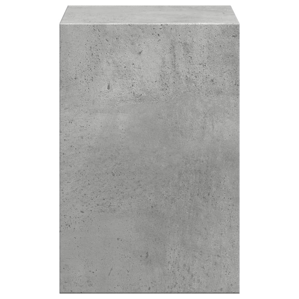 Vidaxl Monitor Stand with Organizer, Concrete Gray