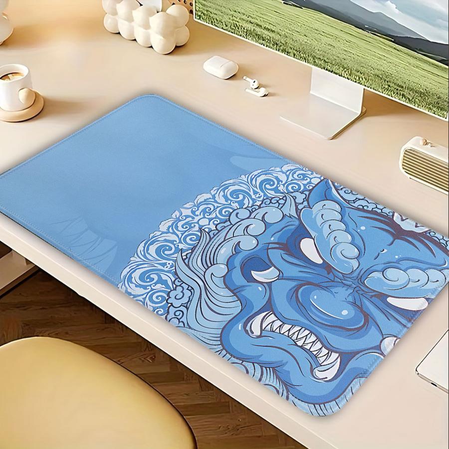 Оверлок Килимок для миші Килимок для клавіатури та миші Настільні аксесуари Комп'ютерний Килимок для ноутбука Килимок для ігрової консолі офісний Килимок Кіберспортивний Тигр Милий