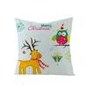 Christmas Single Pillowcase Car Sofa Cushion Cover Home Decor Pillowcase
