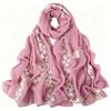 Large Bohemian Shawl Wrap Flower Embroidered Long Scarf Wrap  For Women Ladies