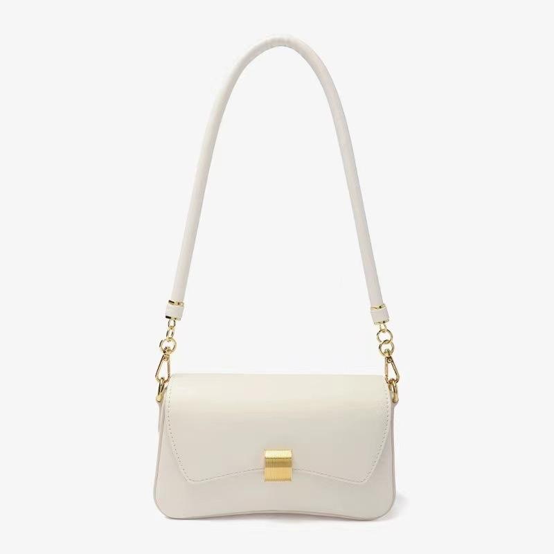 Textured Bag for Women 2025 New Baguette Bag Retro Handbag Underarm Bag Stylish Girl Single Shoulder Crossbody Small Bag for Women