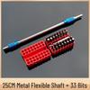 Metal Soft Shaft Bit Extension Multi-Angle Drill Screwdriver Adapter