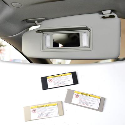 Replacement Vanity Mirror Cover for Volvo V40 (2013-2018) S60 Sun Visor - Fits OE 31377714-1 Cosmetic Mirror Cap