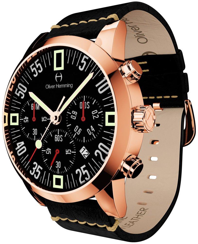 

Oliver Hemming Watch British Brand Japanese Quartz Chronograph WTC17R80BVB [Item]