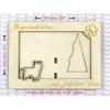Australian Terrier, Aussie - Photo frame, engraved wooden frame, a lovely gadget for the dog lover by Art-Dog