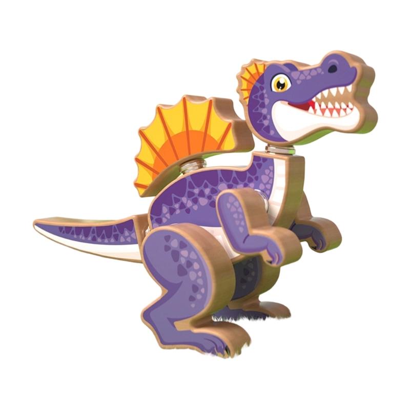 Magnetic Dinosaur Construction Toy For Children 4-8 Years Old Interactive Learning Activity For Cognitive Development